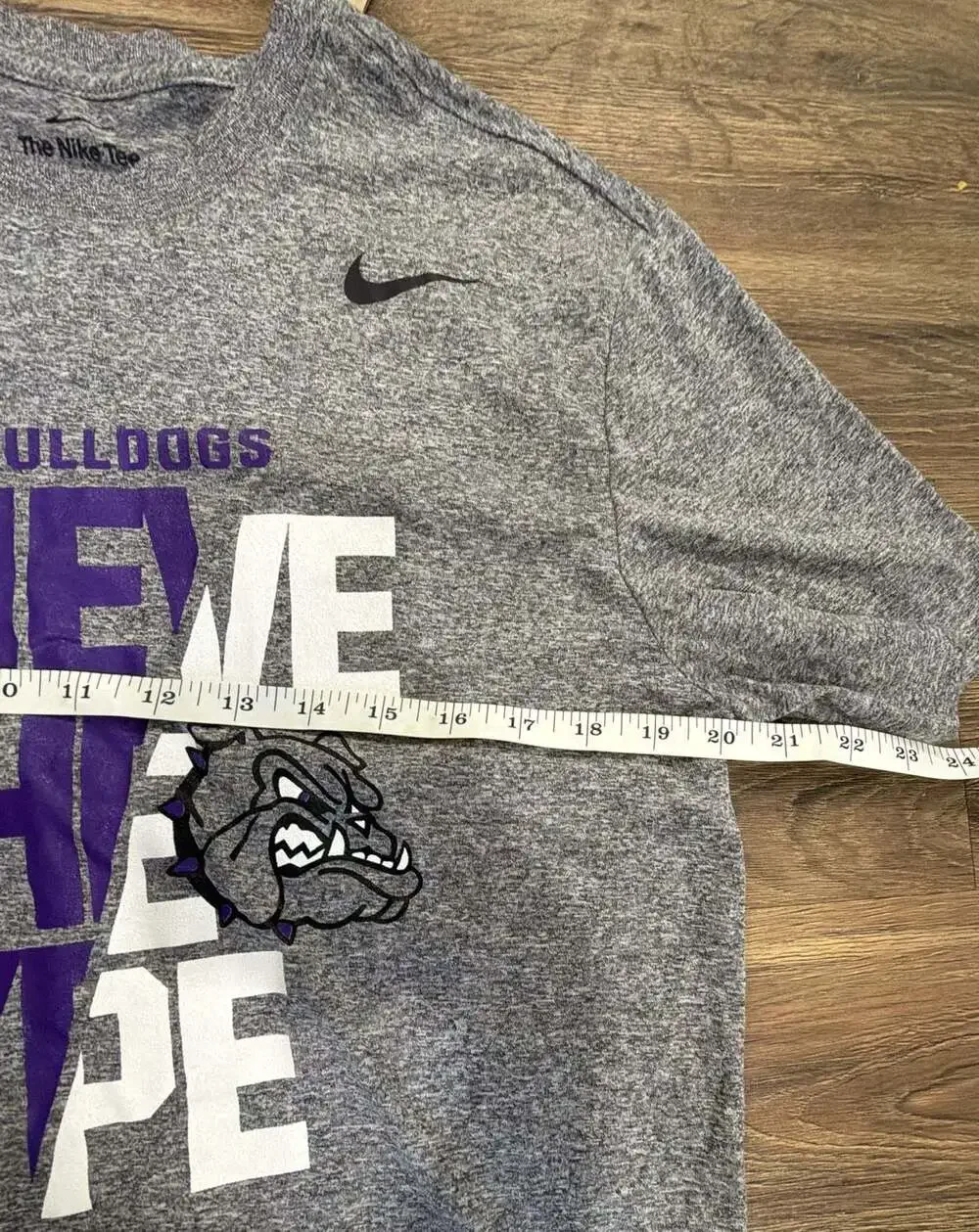 Nike Bulldogs Dri-FIT 'Believe The Hype' Graphic T-Shirt